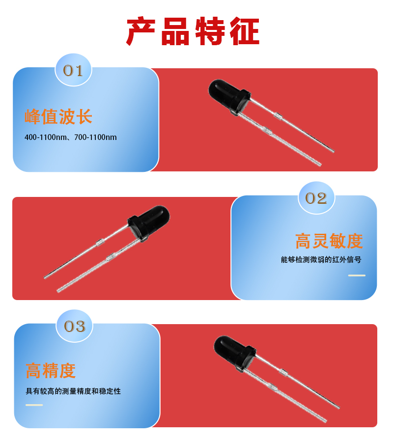 “红外接收管的优势，红外发射管特征”/