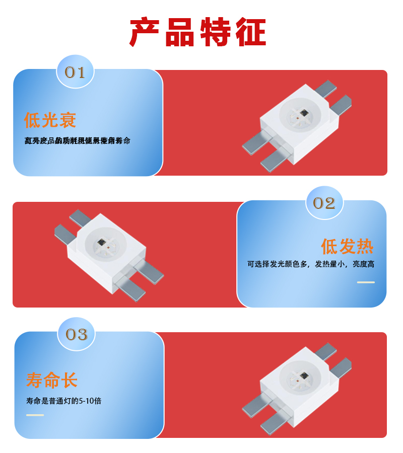 “低光衰led灯珠”/